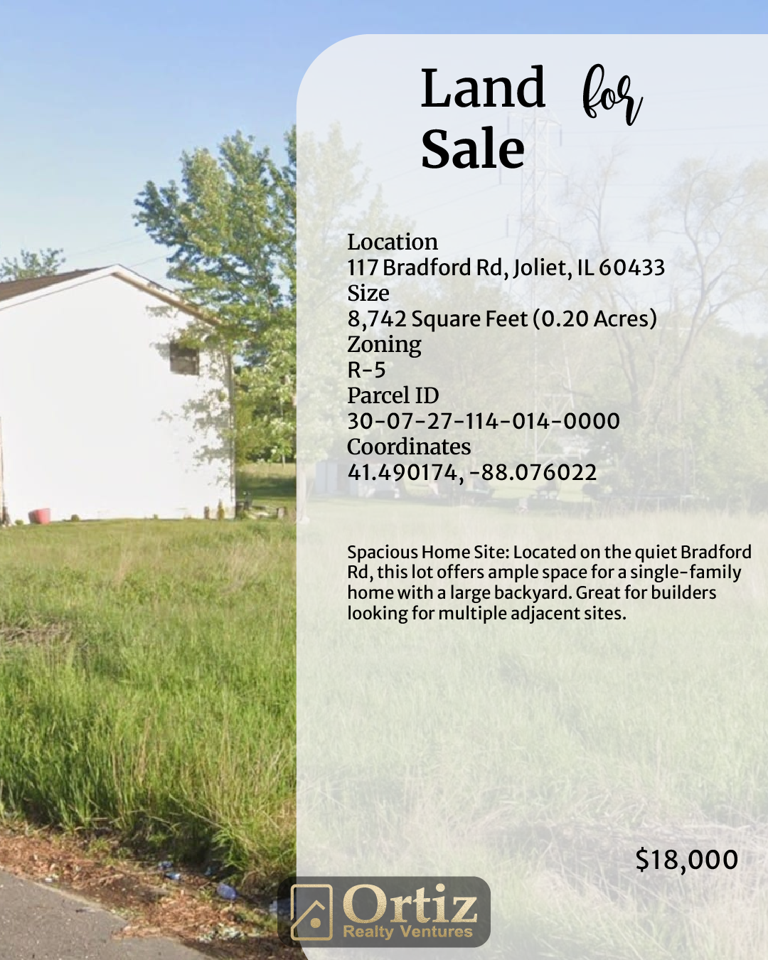117 bradford rd, joliet, il 60433 117 bradford rd, joliet, il 60433